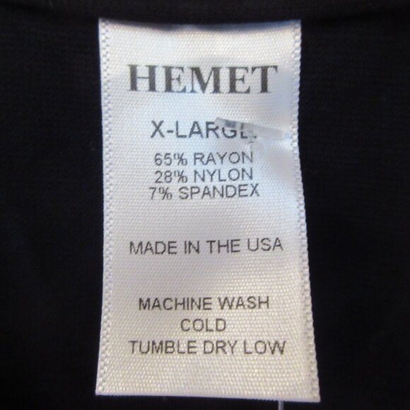 NWT Hemet Black Three Quarter Sleeve Top - Picture 5 of 7